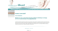 Desktop Screenshot of docteurquet.com